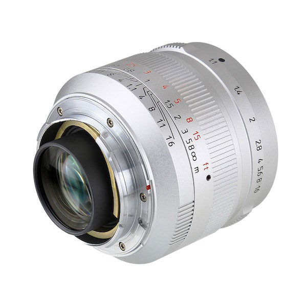 7Artisans 50mm F1.1 シルバー ライカMマウント 5011LMS