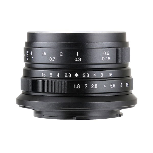 7Artisans 25mm F1.8 ブラック キヤノンEF-Mマウント 25MB