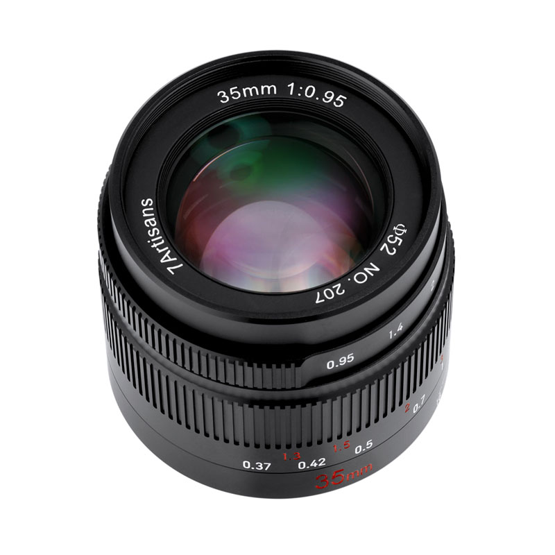 7Artisans 35mm F0.95 ブラック 富士フイルムXマウント 35095XB