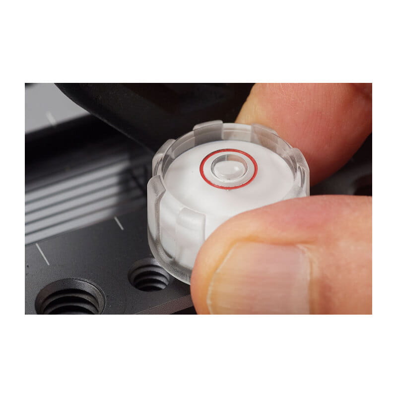 ネジ付き水準器 1/4インチ(小ネジ) 直径23.5mm BL2314
