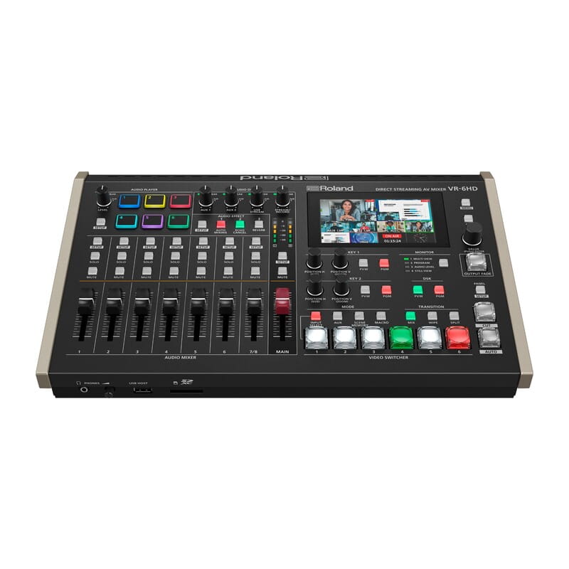VR-6HD Streaming AV Mixer