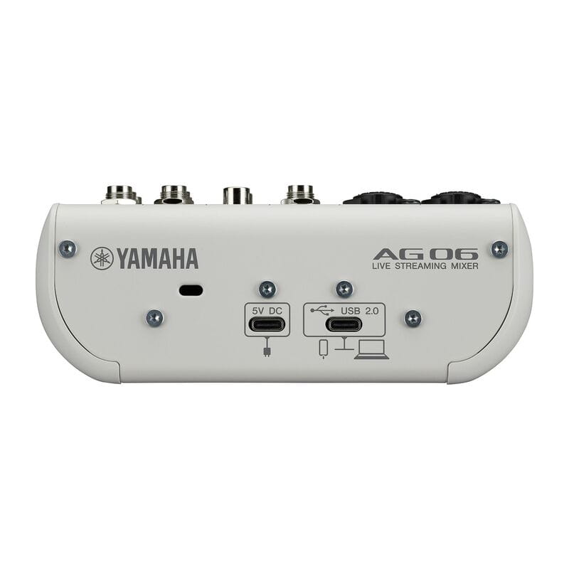 AG06MK2 White 6チャンネルライブストリーミングミキサー