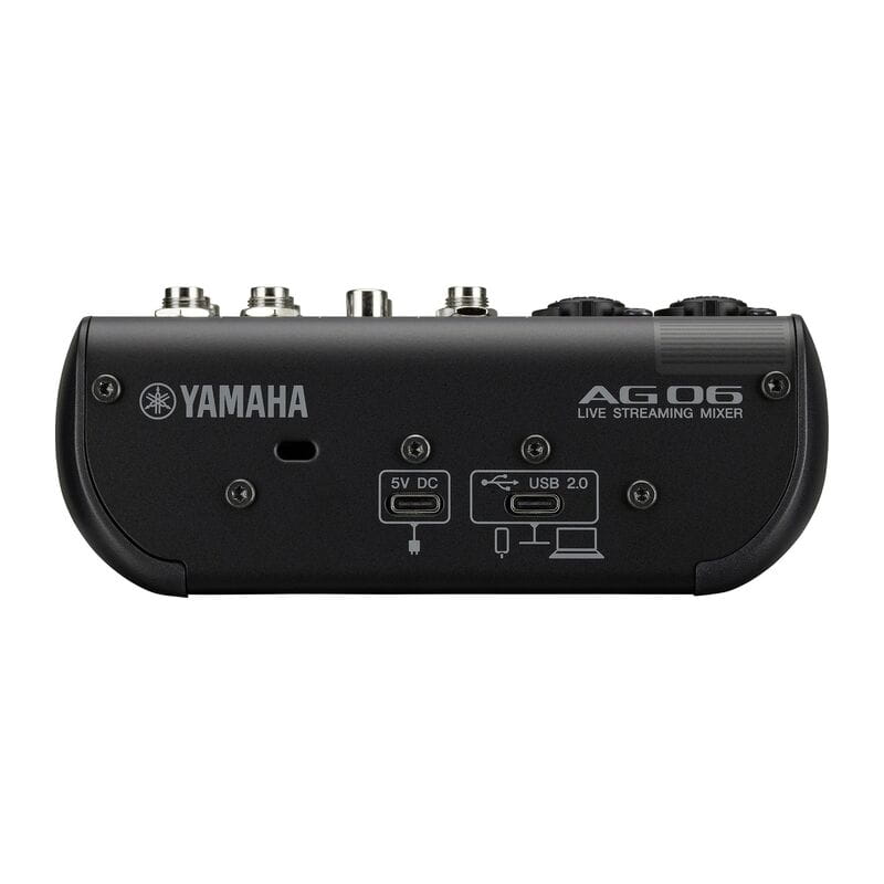 AG06MK2 Black 6チャンネルライブストリーミングミキサー