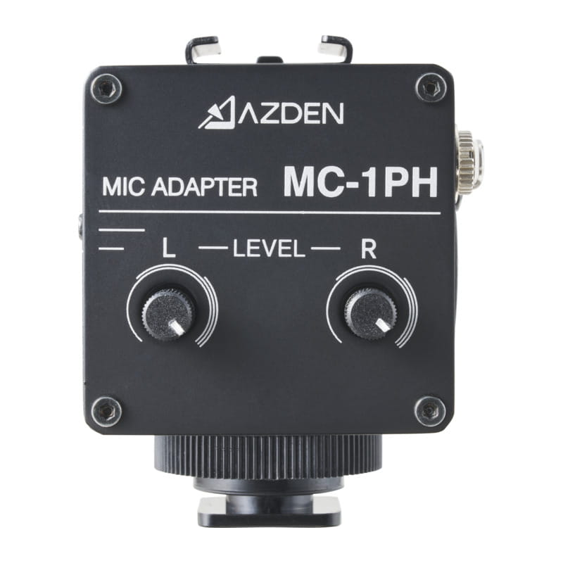 MC-1PH(Black) ファンタム電源供給機能付きマイクアダプター