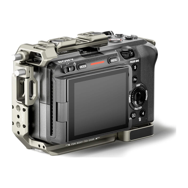 Full Camera Cage for Sony FX3/FX30 V2 - Titanium Gray TA-T16-FCC-TG