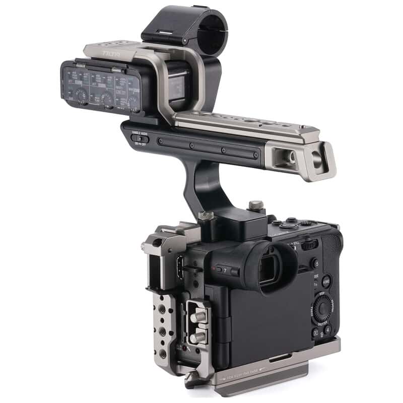 ソニー FX2用フルカメラケージ 軽量キット Titanium Gray TA-T88-A-TG