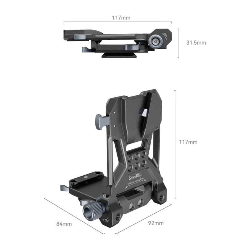 SmallRig  [コンパクト Vマウントバッテリー搭載システム｜フジヤ