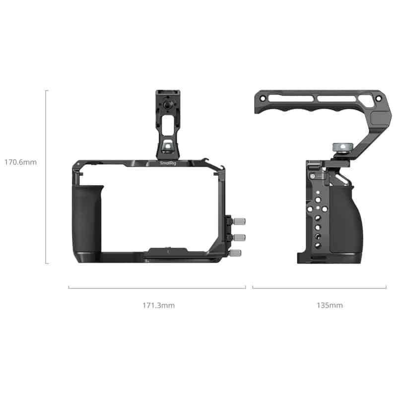 ケージキット Nikon ZR用 （トップハンドル付き 5647（2025年10月下旬以降発売予定）