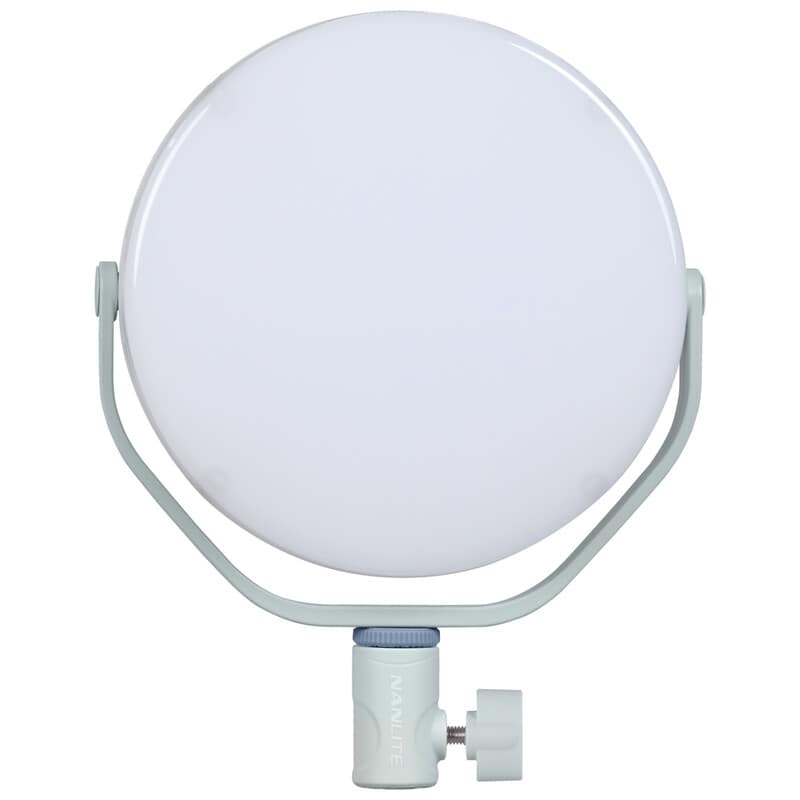 miro 30c フルカラー丸型パネルライト（ミントブルー）