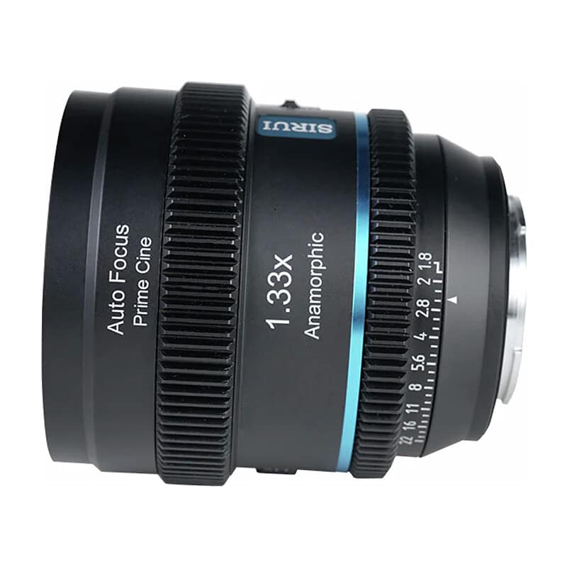 オートフォーカスアナモルフィックレンズ 20mm T1.8 1.33x S35 X/ブルー