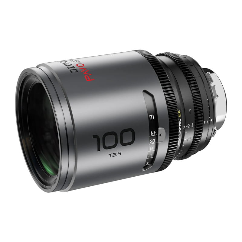 Pavo 2x アナモルフィックプライム 100mm T2.4 T22 ニュートラルコーティング PL&EF マウント メートル表示 DZO-PA10021PLMN