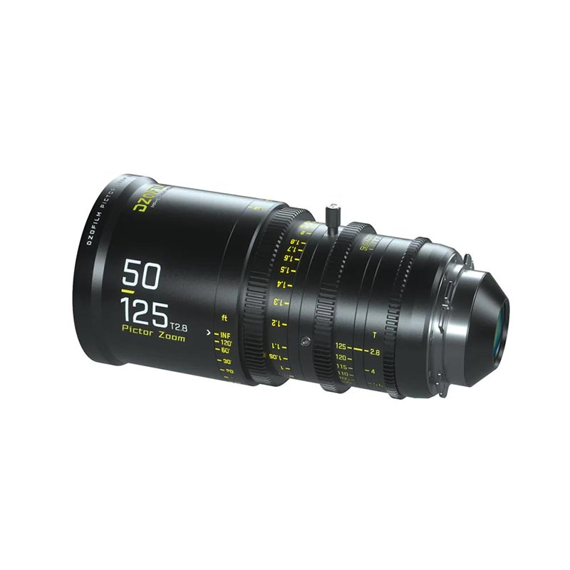 Pictor Zoom 50-125mm T2.8 Super35 Parfocal PL/EFマウント ブラック DZO-7220001B