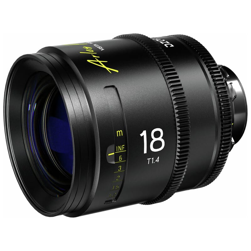 Arles Prime 18mm FF/VV T1.4 プライムシネレンズ(PLマウント/メートル表記) DZO-SAP18MPL