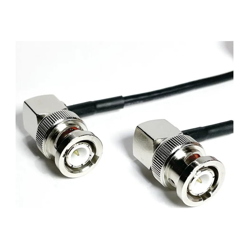 BNC Right Angle to BNC Right Angle Cable (30cm) TCB-RBNC-RBNC-30