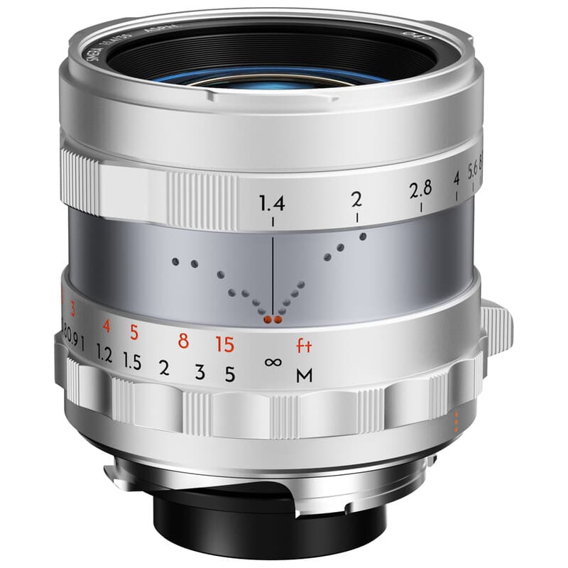 Simera 35mm f1.4 ライカMマウント TypeII シルバー TP-S35MT-SR