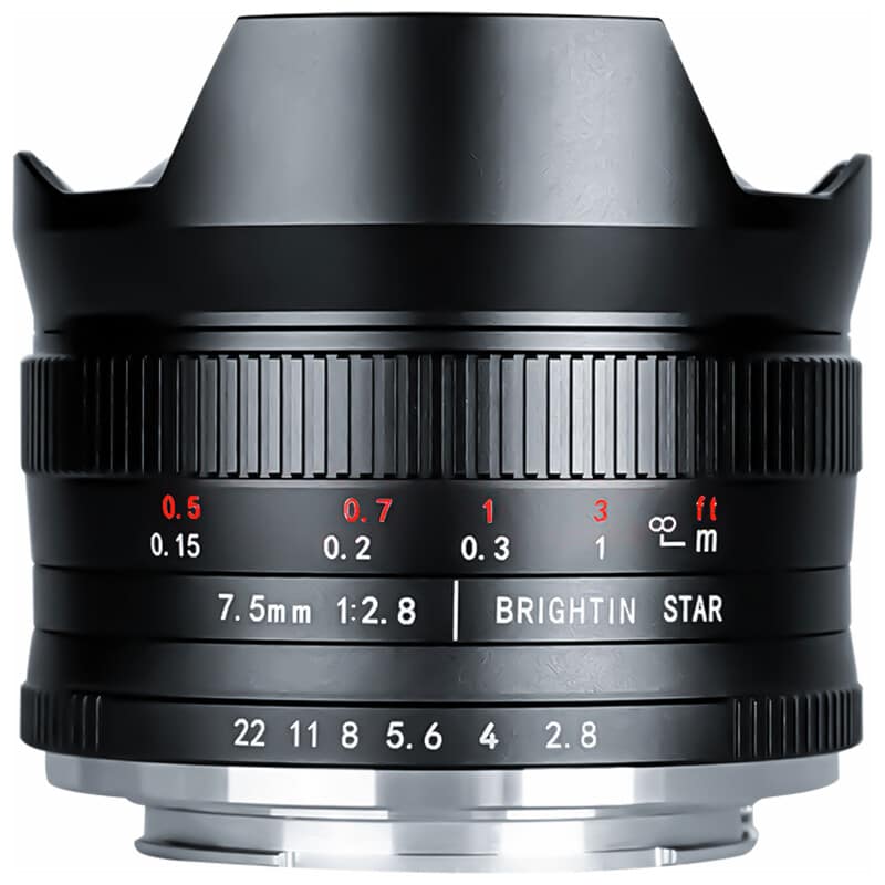 7.5mm F2.8 Fish-eye マイクロフォーサーズマウント