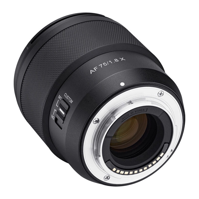 AF 75mm F1.8 X