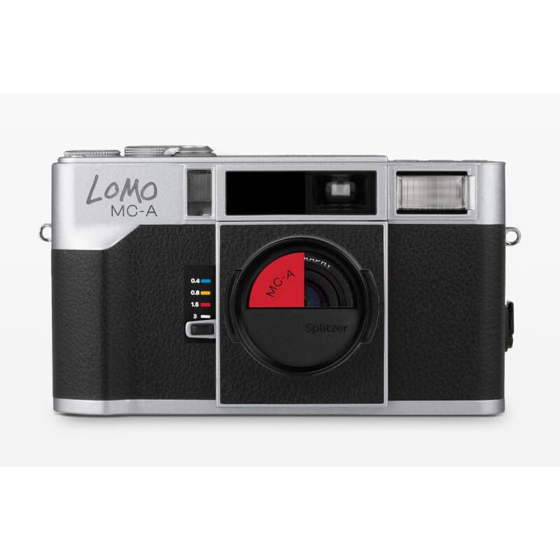 Lomo MC-A 35mm Film Camera Silver