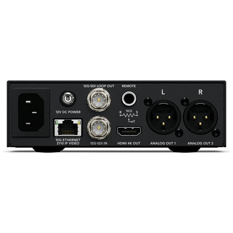 Blackmagic 2110 IP SDI to HDMI 12G（2025年6月発売予定）
