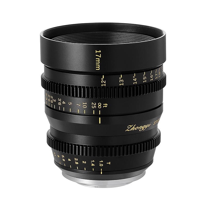SPEEDMASTER CINEMA 17mm T1.0 ブラック マイクロフォーサーズマウント