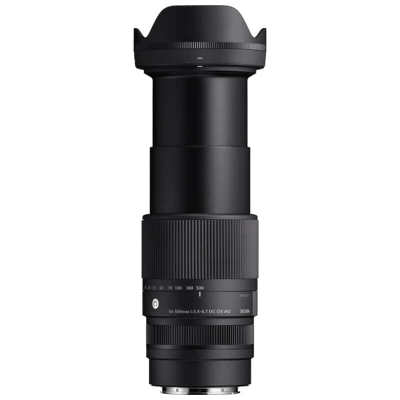 Sigma 16-300mm F3.5-6.7 DC OS | Contemporary キヤノンRFマウント（2025年5月15日発売予定）
