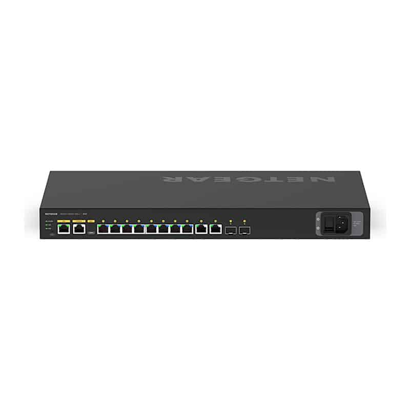 GSM4212UX-100AJS POE++(720W) 1Gポートx10 SFP+スロットx2 フルマネージスイッチ