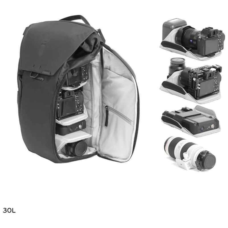 エブリデイ バックパック 30L ブラック BEDB-30-BK-3