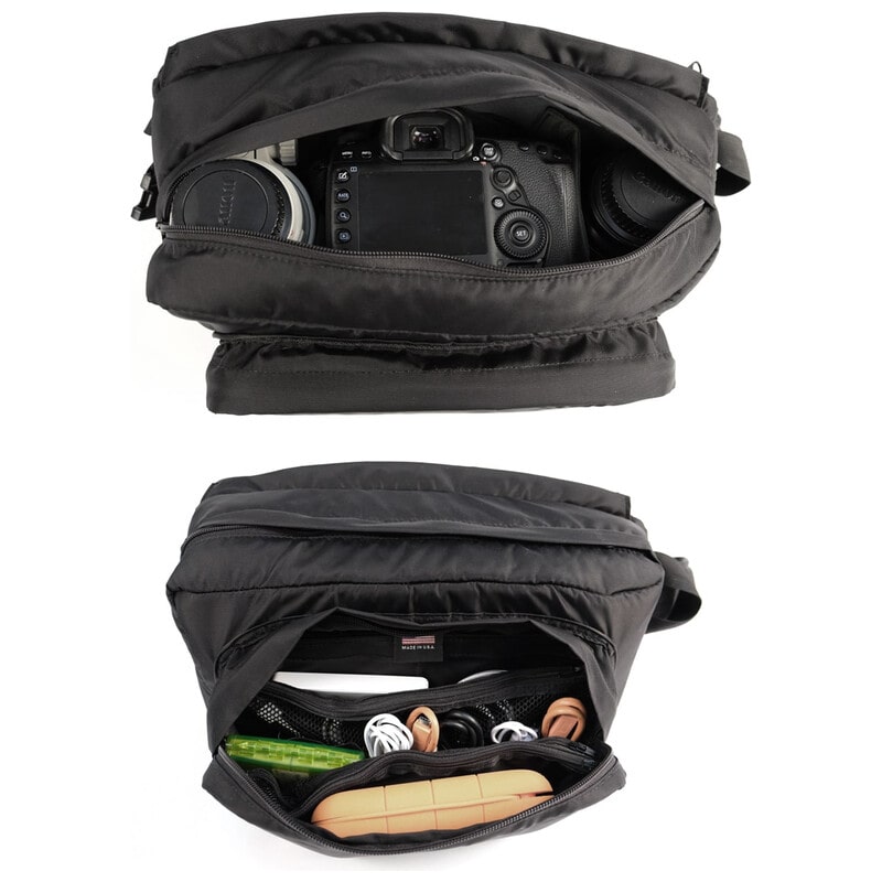 スリングバッグ ブラックナイロン SLINGBAG-NYLON-BLK