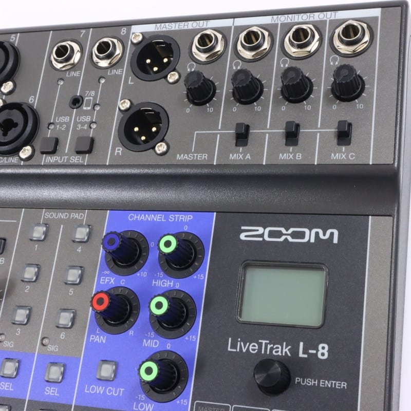 ZOOM LiveTrak L-8 Aランク 中古｜フジヤカメラ