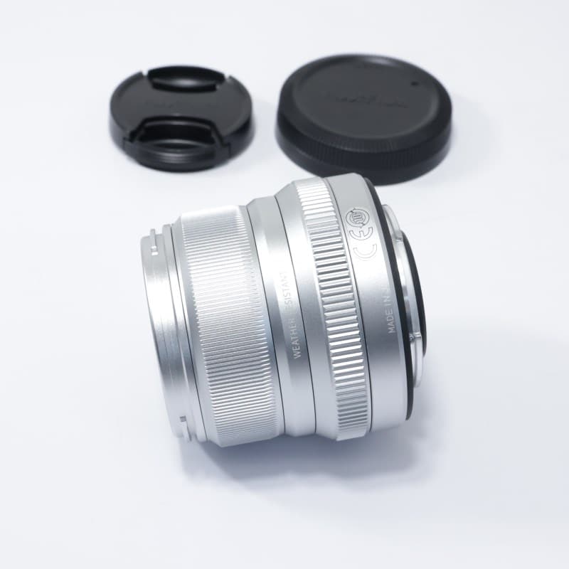 富士フイルム フジノンレンズ XF23mmF2 R WR シルバー AB-ランク 中古