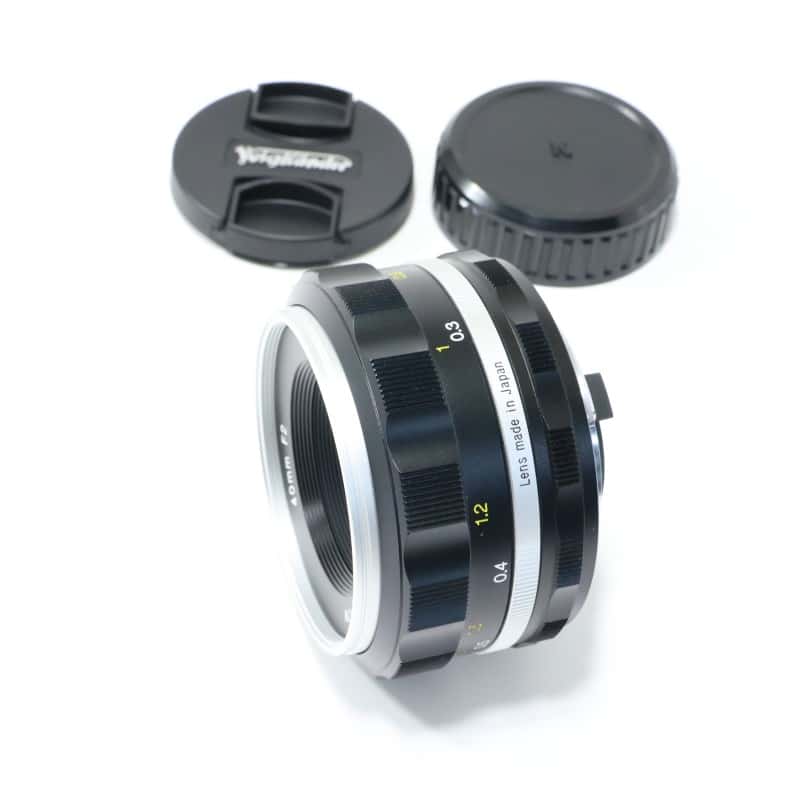 ULTRON 40mm F2 Aspherical SLIIS (Ai-s) シルバーリム