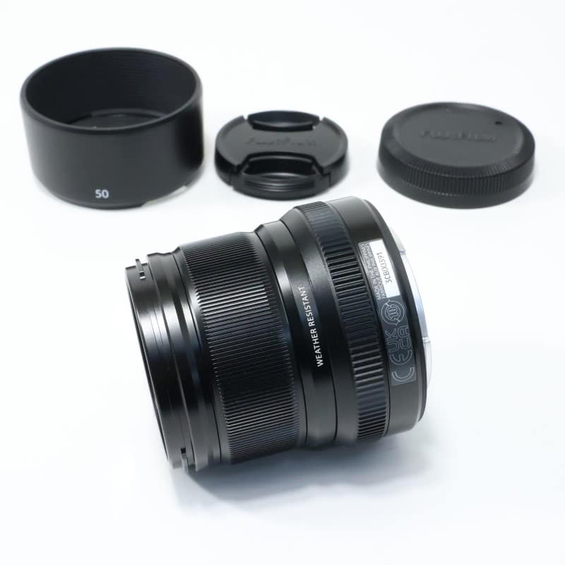 フジノンレンズ XF50mmF2 R WR ブラック