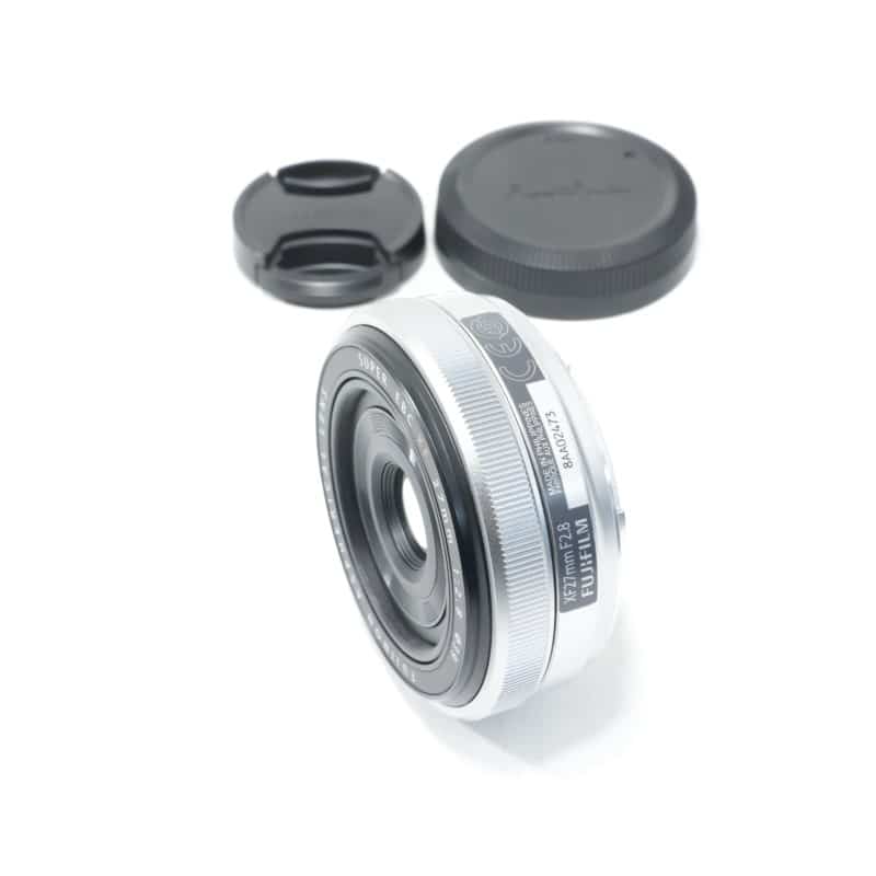 フジノンレンズ XF27mmF2.8 シルバー