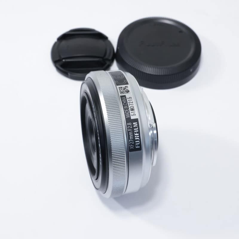 富士フイルム フジノンレンズ XF27mmF2.8 シルバー AB-ランク 中古
