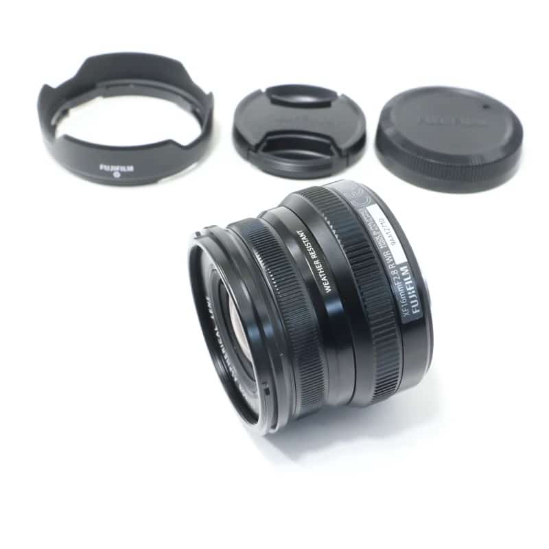 フジノンレンズ XF16mmF2.8 R WR ブラック