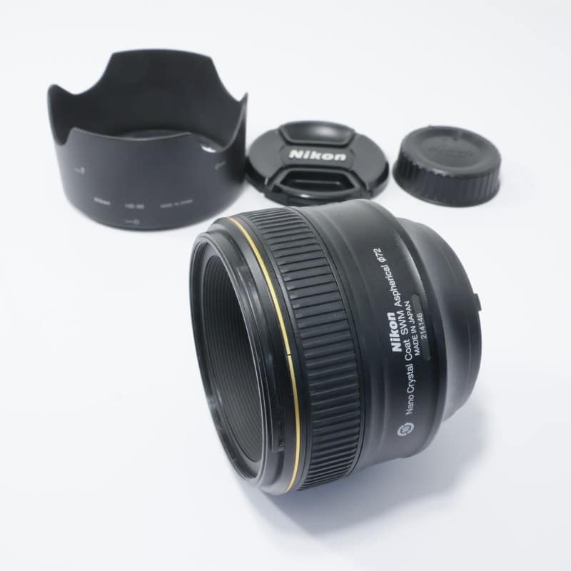 [中古]Nikon AF-S NIKKOR 58mm f/1.4G レンズ Nikon AF-S NIKKOR 58mm f/1.4G AB-ランク 中古｜フジヤカメラ