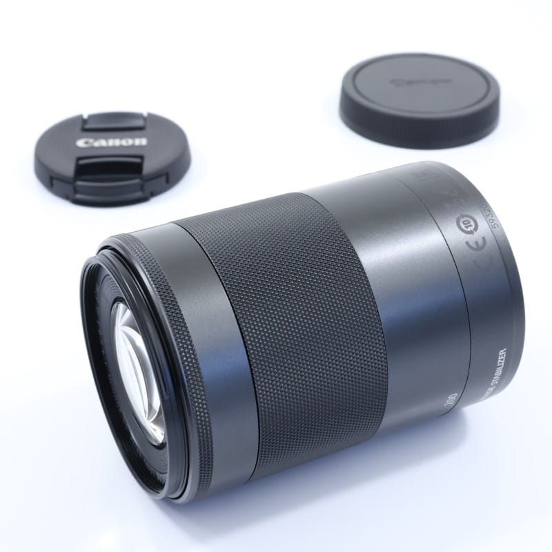 Canon EF-M55-200mm F4.5-6.3 IS STM グラファイト ABランク 中古