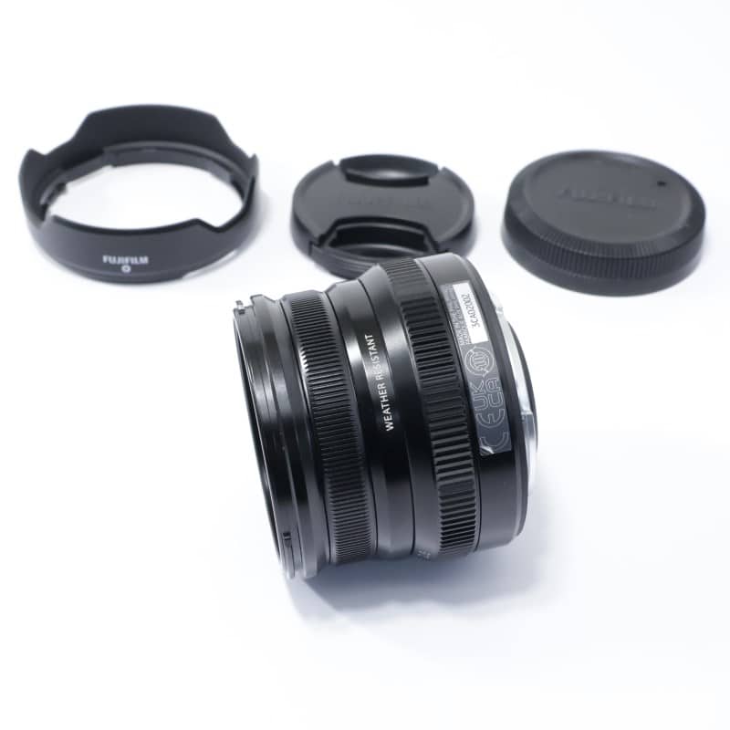 富士フイルム フジノンレンズ XF16mmF2.8 R WR ブラック ABランク 中古