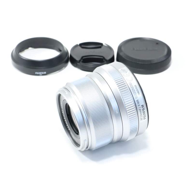 富士フイルム フジノンレンズ XF23mmF2 R WR シルバー 中古