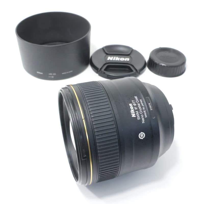 Nikon AF-S NIKKOR 85mm f/1.4G AB+ランク 中古｜フジヤカメラ