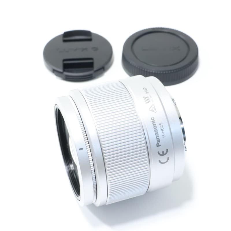 LUMIX G 25mm/F1.7 ASPH. シルバー H-H025-S