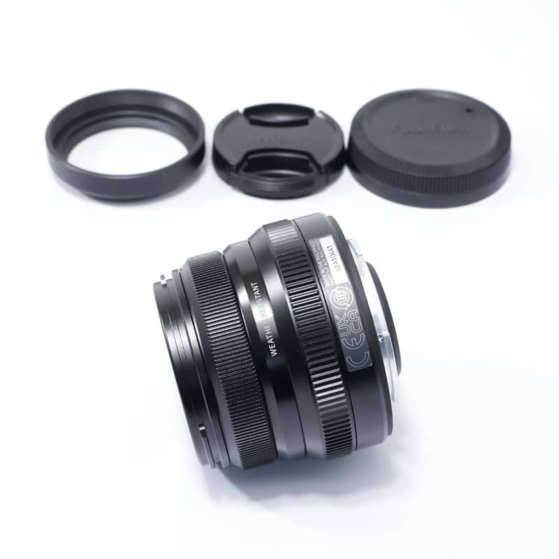 富士フイルム フジノンレンズ XF35mmF2 R WR ブラック AB-ランク 中古