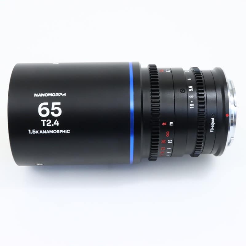 LAO0502 [Nanomorph 65mm T2.4 1.5x Cine Blue ソニーE]