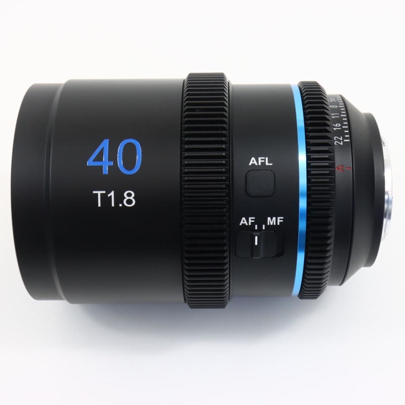 40mm T1.8 Anamorphic 1.33X MFT Mount(Blue Flares) 40AF133X-MB