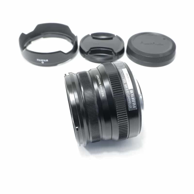 フジノンレンズ XF16mmF2.8 R WR ブラック