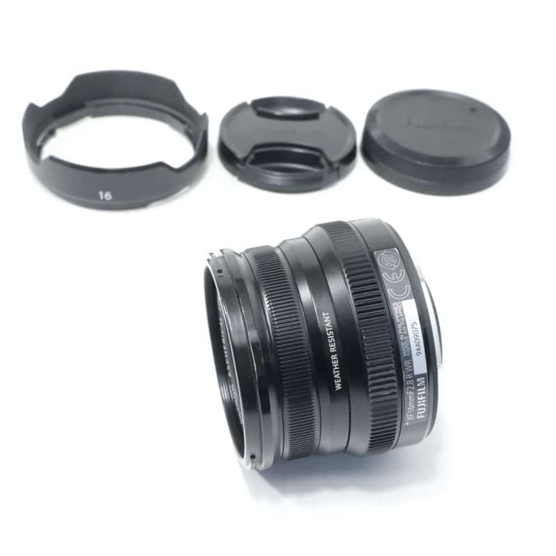 フジノンレンズ XF16mmF2.8 R WR ブラック