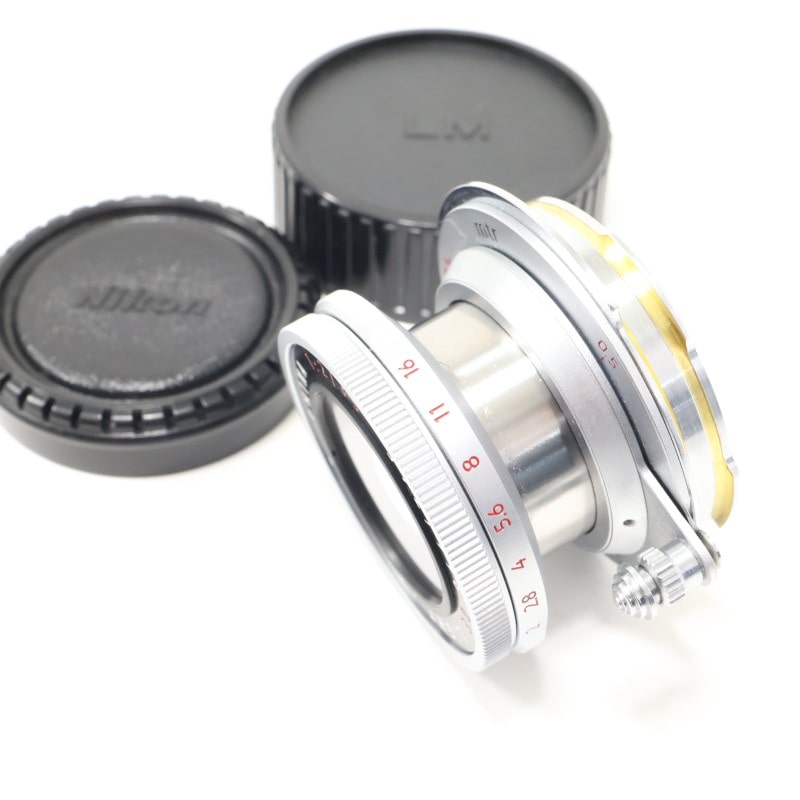 LLL-35LTM Coll (S) LTM 35mm f/2 Collapsible 沈胴式 ライカL39/Mマウント シルバー