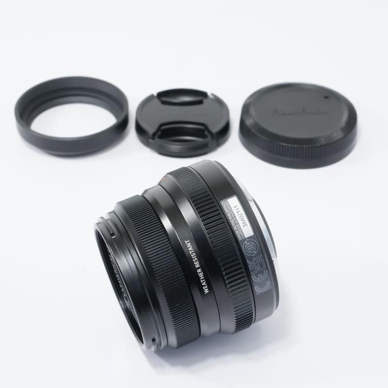 富士フイルム フジノンレンズ XF35mmF2 R WR ブラック ABランク 中古