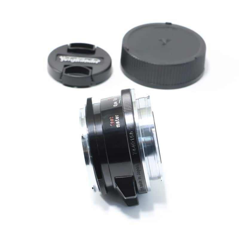 ULTRON Vintage Line 35mm F2 Aspherical TypeII VM ブラックペイント