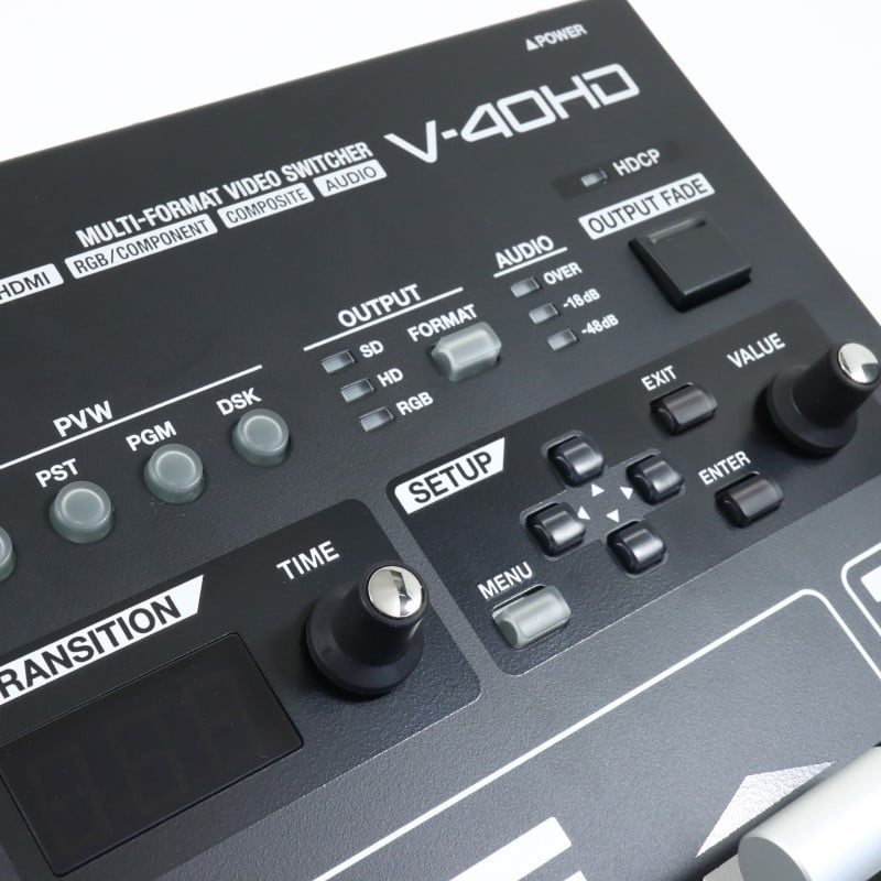 V-40HD [マルチフォーマット・ビデオ・スイッチャー]